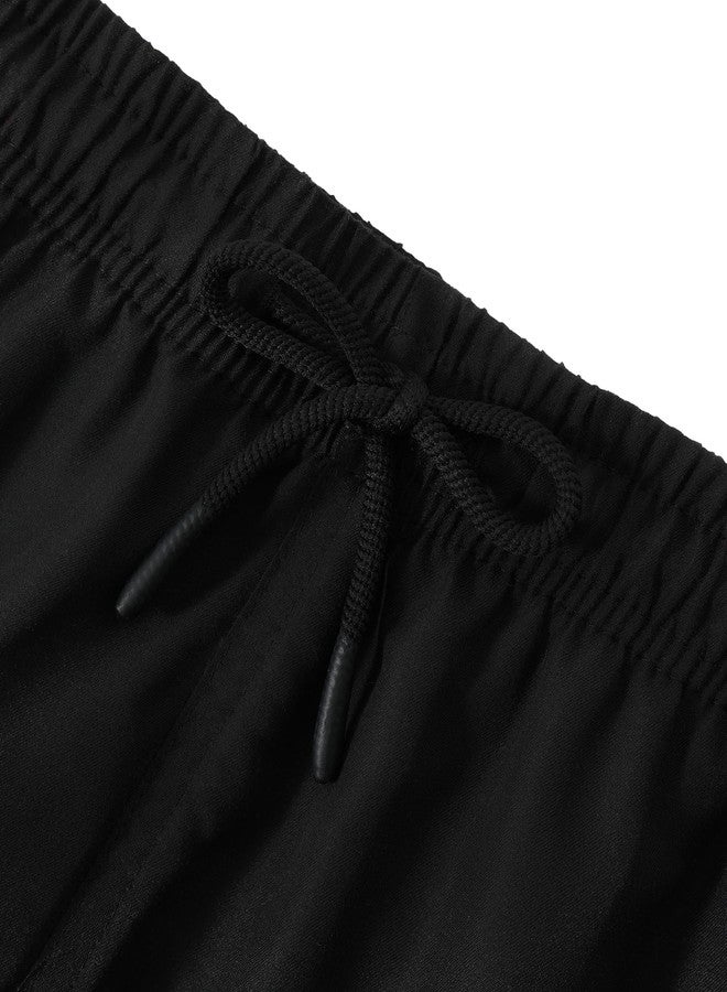 KAILUA SURF Boys Swim Trunks, High-Visibility Safety Colors and American Flag, Quick Dry Kids Shorts, Sizes 2T-16 (Black,56) - Image 3